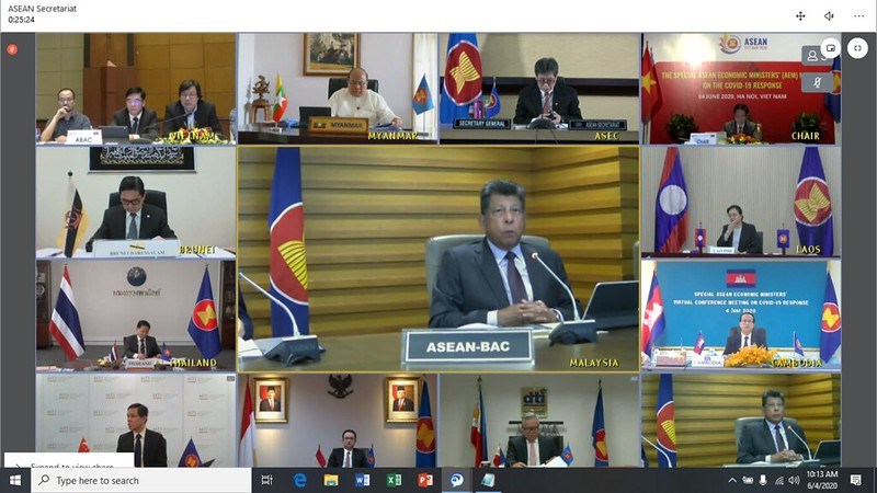 ASEANBAC urges ASEAN economic leaders to expedite shortterm priority measures for economic recovery