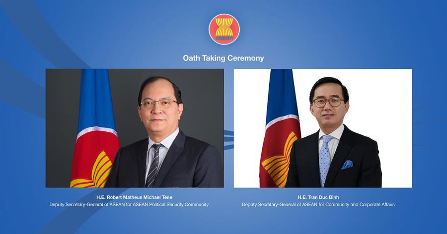 ASEAN welcomes two new Deputy Secretaries-General - Pic