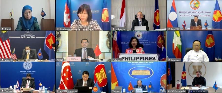 ASEAN China reaffirm commitment to enhance strategic partnership