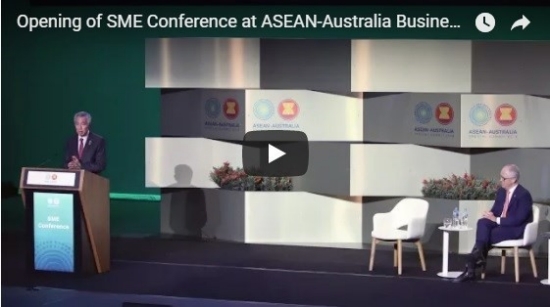 Opening of SME Conference at ASEAN-Australia Business