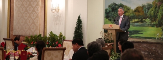 Transcript of speech by PM Lee Hsien Loong at the Official Dinner