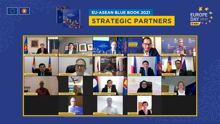 Virtual Launch of the EU-ASEAN Blue Book 2021 - Strategic Partners (2)