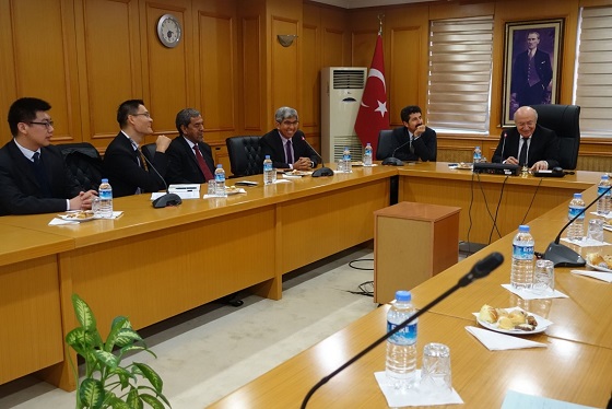  Meeting between Dr. Yaacob Ibrahim and Professor Dr. Mehmet Emin Arat, Rector of Marmara University