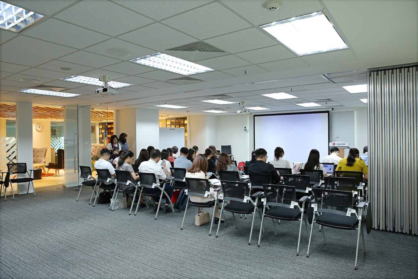 Classroom from back