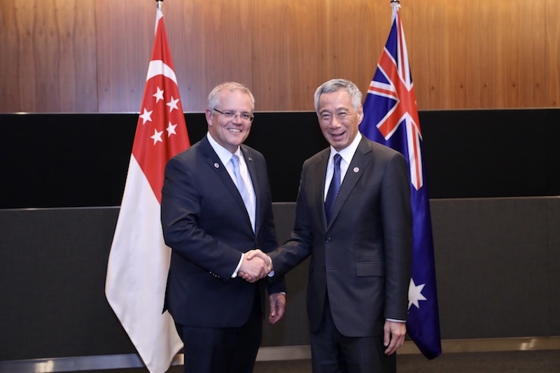Prime Minister Lee Hsien Loong meeting with Australian Prime Minister Scott Morrison, 14 November 2018
