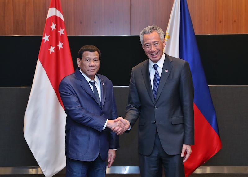 Prime Minister Lee Hsien Loong meeting with Philippine President Rodrigo Roa Duterte, 14 November 2018
