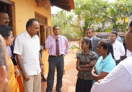 Minister in Jaffna