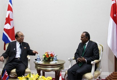 Min with DPRK FM (website)