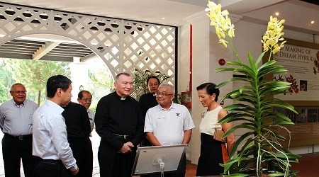 Cardinal Parolins Visit to the SBG