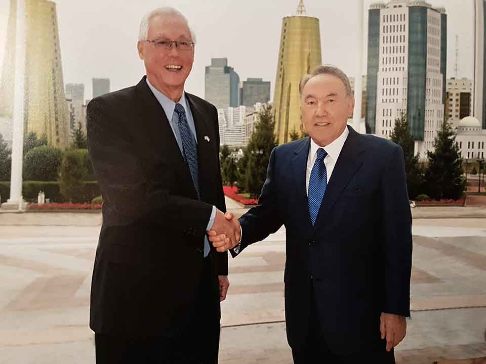 Emeritus Senior Minister Goh Chok Tong’s meeting with the President of the Republic of Kazakhstan Nursultan Nazarbayev