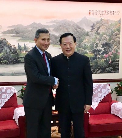 Minister's meeting with Zhejiang Party Secretary Xia Baolong_1